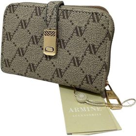 Armine C01 Vizon Noktalı Kadın Cüzdan