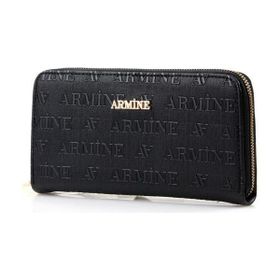 Armine C05 Siyah Lazer Kadın Cüzdan