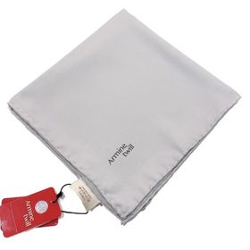 Armine Düz Twill Gümüş Eşarp