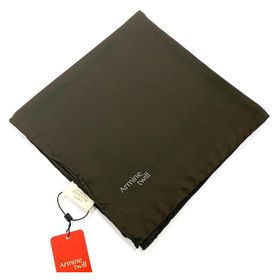 Armine Düz Twill Koyu Kahve Eşarp