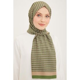 Armine F4714 Yeşil Vizon Petek Modal Kadın Şal