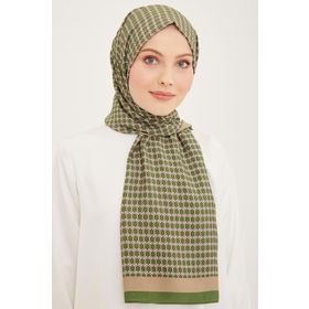 Armine F4714 Yeşil Vizon Petek Modal Kadın Şal