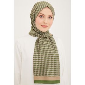 Armine F4714 Yeşil Vizon Petek Modal Kadın Şal