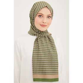Armine F4714 Yeşil Vizon Petek Modal Kadın Şal
