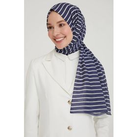 Armine Lacivert Modal İpek Şal