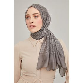 Armine Modal Kumaş 21237 Füme Trend Bahar Şal
