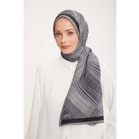 Armine Modal Kumaş 21237 Füme Trend Bahar Şal