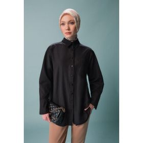 Armine ORT3444 Siyah Kadın Gömlek