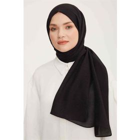 Armine Siyah Pırıltı Abiye Şal