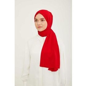 Armine SYR22370 Trend Kırmızı Kırınkıl Kadın Şal