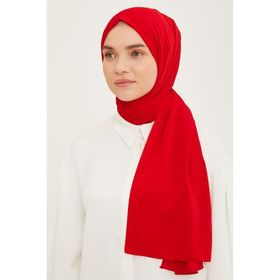 Armine SYR22370 Trend Kırmızı Kırınkıl Kadın Şal