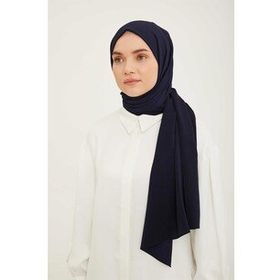 Armine SYR22373 Trend Lacivert Kırınkıl Kadın Şal