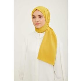 Armine SYR22376 Trend Sarı Kırınkıl Kadın Şal