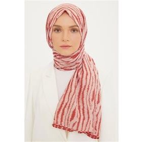 Armine SYR23746 Trend Bordo Pure Lina Kadın Şal