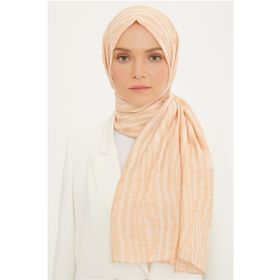 Armine SYR23747 Trend Koyu Krem Pure Lina Kadın Şal
