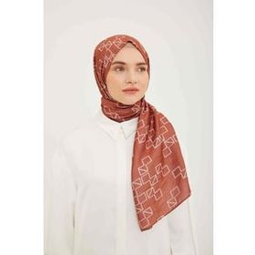 Armine SYR23747 Trend Koyu Krem Pure Lina Kadın Şal