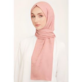 Armine SYR24950 Trend Life Jakarlı Ekru A Logo Dama Desen Kadın Şal