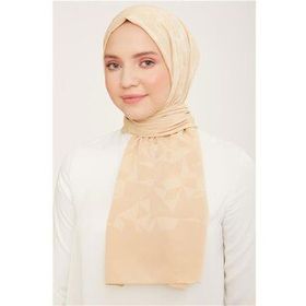 Armine SYR25056 Trend J.Capri Koyu Bej Rengi Desenli Kadın Şal