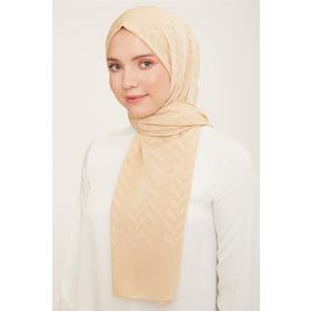 Armine SYR25056 Trend J.Capri Koyu Bej Rengi Desenli Kadın Şal