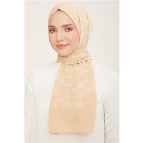 Armine SYR25056 Trend J.Capri Koyu Bej Rengi Desenli Kadın Şal