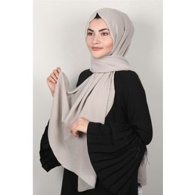 Armine SYR25070 Trend J.Capri Açık Vizon Rengi Desenli Kadın Şal