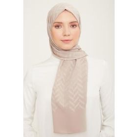 Armine SYR25070 Trend J.Capri Açık Vizon Rengi Desenli Kadın Şal