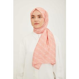 Armine SYR25105 Trend Pure Lina Pudra Pembesi Zincir Desen Kadın Şal