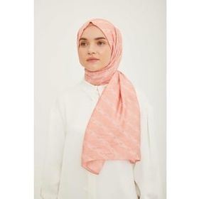 Armine SYR25105 Trend Pure Lina Pudra Pembesi Zincir Desen Kadın Şal