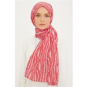 Armine SYR25105 Trend Pure Lina Pudra Pembesi Zincir Desen Kadın Şal
