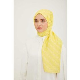 Armine Trend 2-22042 Sarı Pure Lina Şal