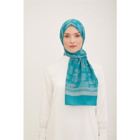 Armine Trend 3-22018 Turkuaz Renk J.P. Cazz Şal
