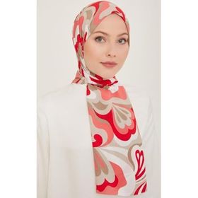 Armine Trend 6348-2-10 Pembe Beyaz Şal