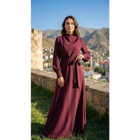 Armine Trend Mürdüm 26YT904 Kadın Uzun Elbise