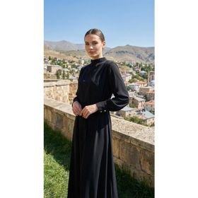 Armine Trend Siyah 26YT904 Kadın Uzun Elbise
