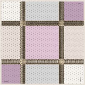 Armine TWILL_8113D_08 Kadın Desenli Dj Saf İpek Eşarp