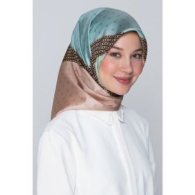 Armine TWILL_8113D_08 Kadın Desenli Dj Saf İpek Eşarp