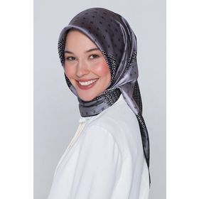 Armine TWILL_8113D_08 Kadın Desenli Dj Saf İpek Eşarp