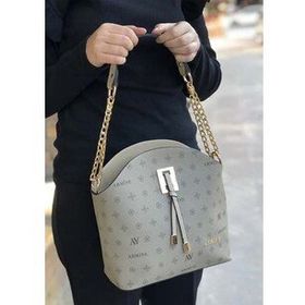 Armine TYC00378994030 Kadın 102 Vizon Lazer Baskılı Omuz Çantası