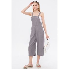 Armonika ARM-20K001117 Gri Kadın Tulum