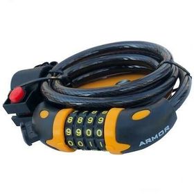 Armor 406MV Braketli Şifreli Bisiklet Kilidi