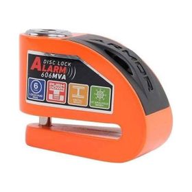 Armor 606 MVA Paslanmaz Çelik Alarmlı 6 mm Turuncu Disk Kilidi