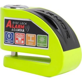 Armor 606 MVA Paslanmaz Çelik Alarmlı 6 mm Yeşil Disk Kilidi