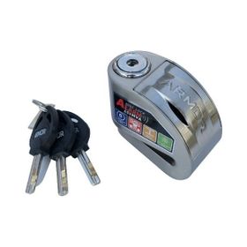 Armor 606MVA Renkli Alarmli 6 mm Gri Disk Kilidi