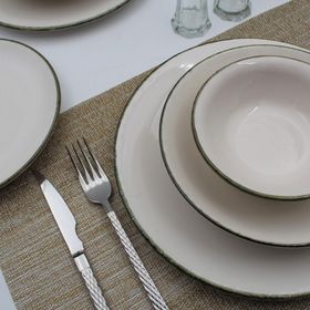 Arna Çağla 48 Parça 12 Kişilik Yemek Takımı