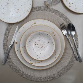 Arna Cappuccino 24 Parça 6 Kişilik Yemek Takımı