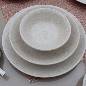 Arna Simli Taş 24 Parça 6 Kişilik Yemek Takımı