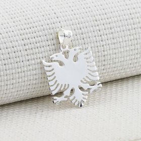 Arnavut Kartalı 925 Ayar Gümüş Kolye Ucu