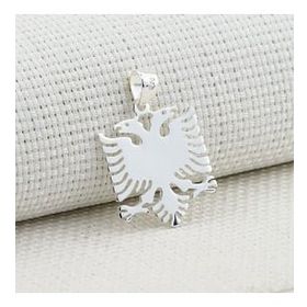 Arnavut Kartalı 925 Ayar Gümüş Kolye Ucu