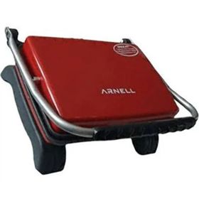 Arnell DT30 Kırmızı 1800W Döküm Tost Makinesi