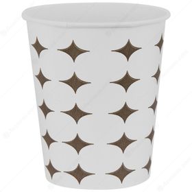 Arnes 7 Oz 50'li Yıldız Desenli Karton Bardak